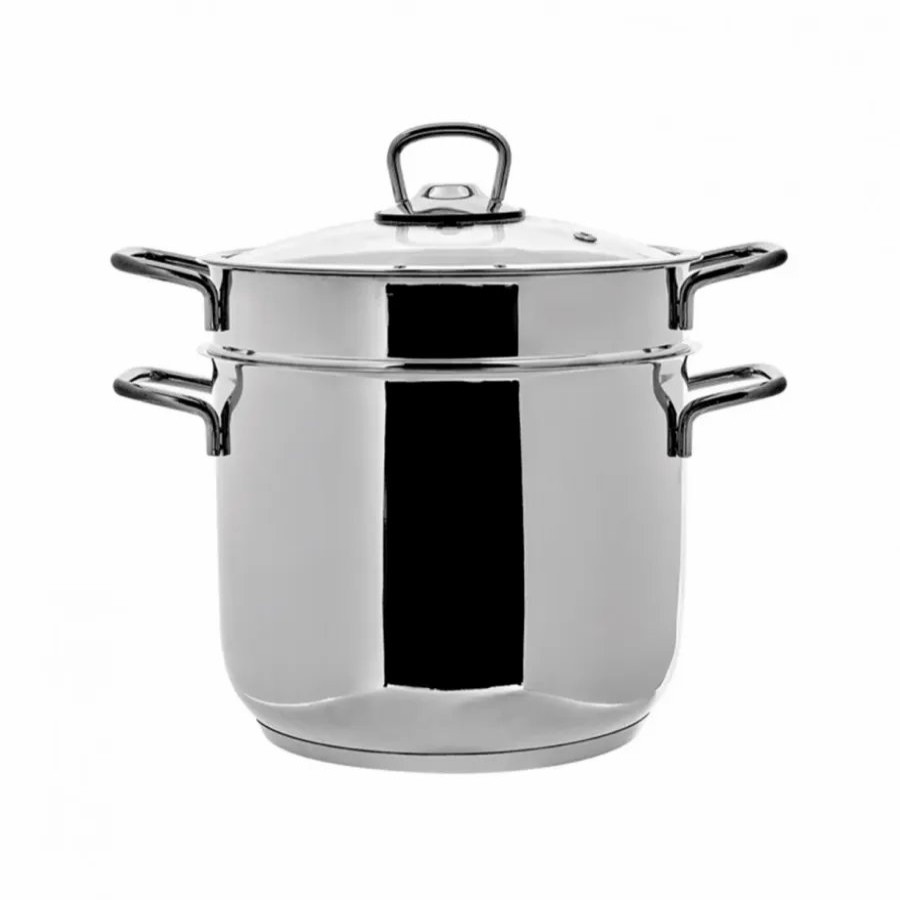 Pots | Karaca Karaca Love Of Kitchen Stainless Steel Induction Spaghetti Stockpot With Lid, 20Cm, Silver