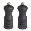 Salt And Pepper Grinders | Peugeot Peugeot Clermont 2 Piece Salt And Pepper Grinder, 13Cm, Graphite