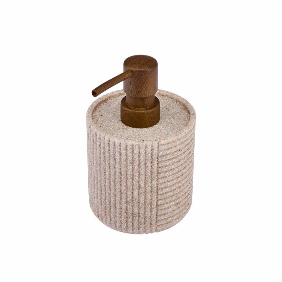 Bath Accessories | Karaca Karaca Antique Lotion Dispenser, 9Cmx9Cmx14.5Cm, Beige