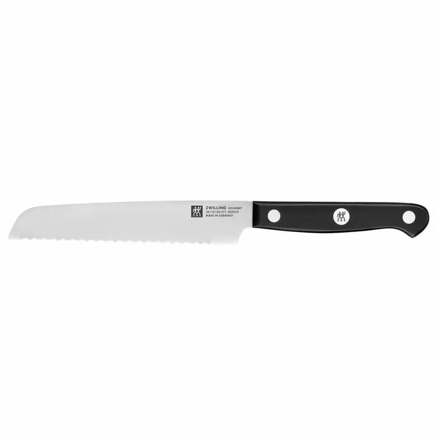 Knives | Zwilling Zwilling Gourmet Multipurpose Utility Knife, 13Cm, Black Silver