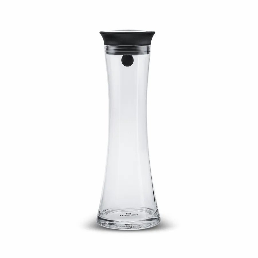 Decanters | Karaca Karaca Sapphire Glass Carafe, 1L, Transparent Black