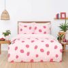 Duvet Cover Sets | Sarah Anderson Sarah Anderson Strawberry 100% Turkish Cotton Duvet Cover Set, Double, Multi