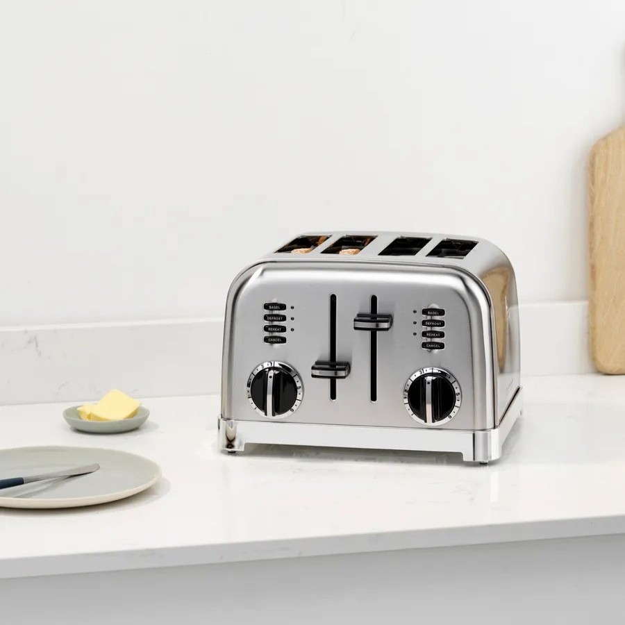 Toasters | Cuisinart Cuisinart 4 Slice Toaster, Silver