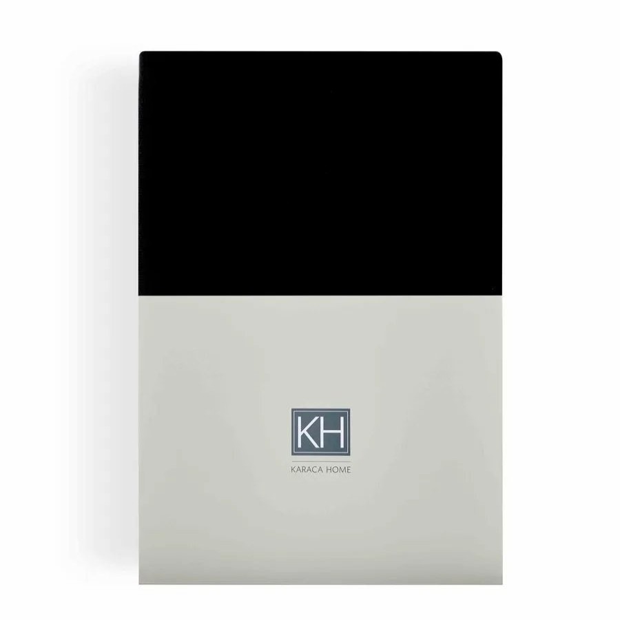 Bed Sheets | Karaca Home Karaca Home Jersey Fitted Sheet, Single, Anthracite