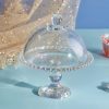 Serveware Sets | Karaca Karaca Rory Glass Cake Dome With Stand, 19Cm, Transparent