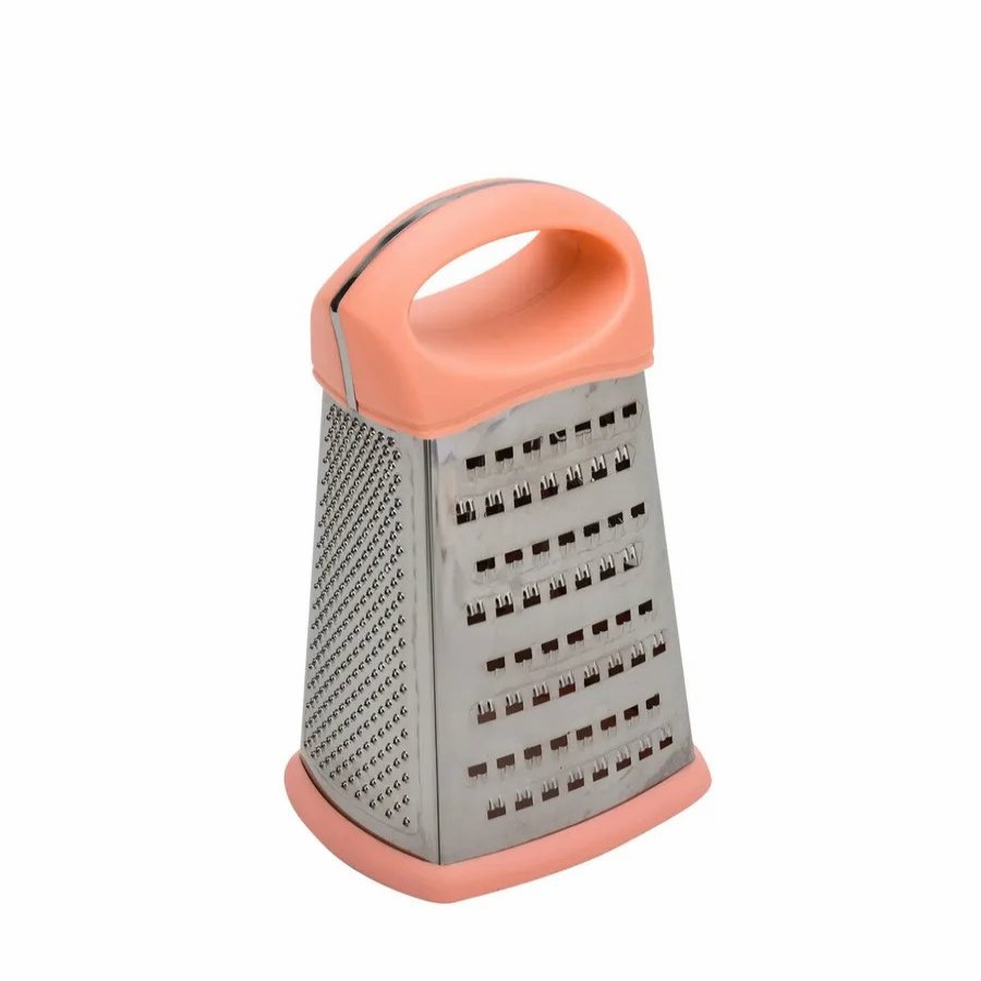 Kitchen Gadgets | Crick Crack Crick Crack Box Grater, 20Cm, Pink Silver