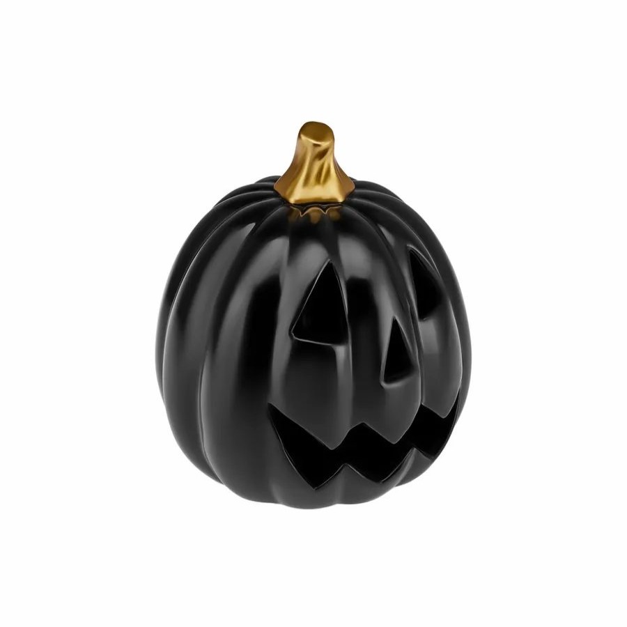 Ornaments | Karaca Karaca Halloween Led Light Trinket, 20Cm, Black Gold