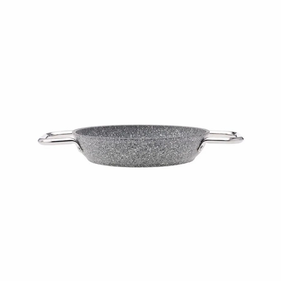 Pans | Karaca Karaca Vierno Biogranite Shallow Stock Pot, 20Cm, Grey