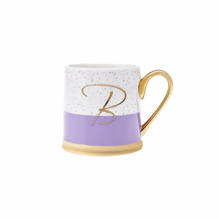 Mugs | Karaca Karaca Letter B Porcelain Mug, 330Ml, Multi