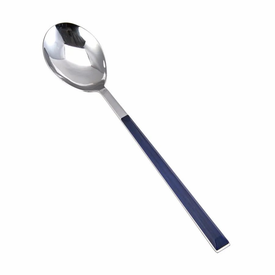 Mix And Match Cutlery | Karaca Karaca Salzburg Stainless Steel Table Spoon, 20.5Cm, Indigo Silver