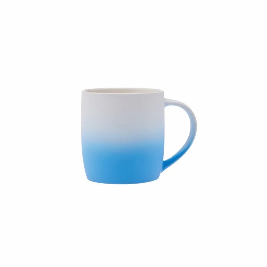 Mugs | Karaca Karaca Soft Touch Porcelain Mug, 340Ml, Blue Multi