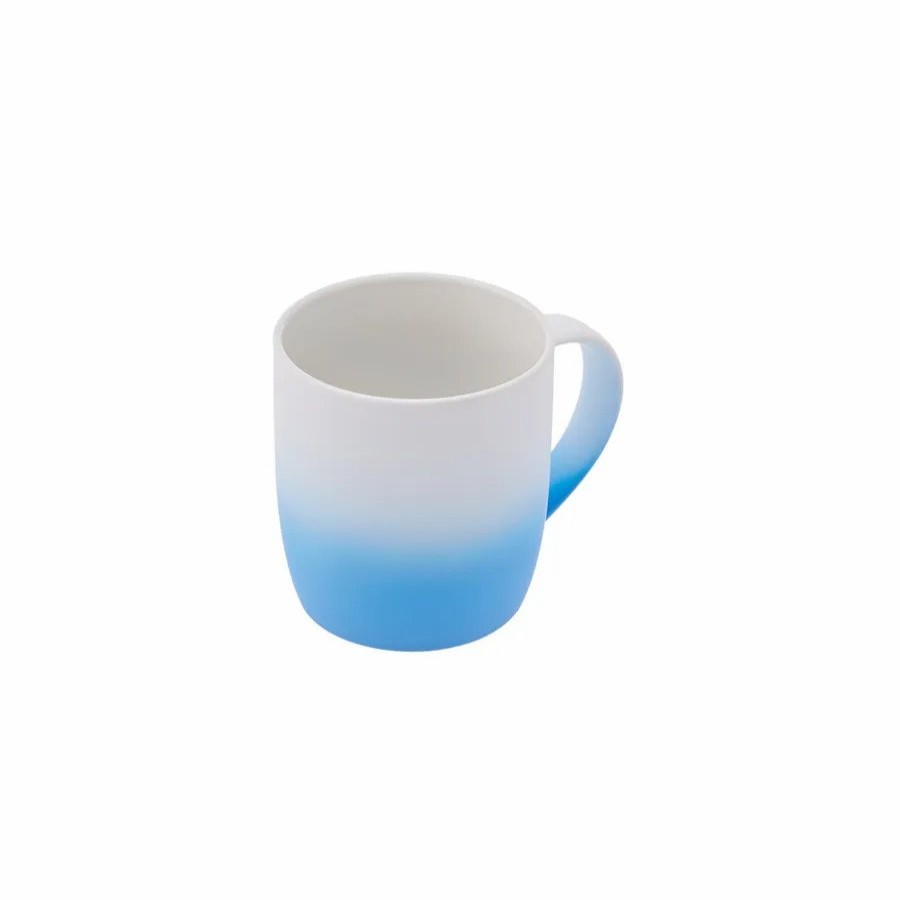 Mugs | Karaca Karaca Soft Touch Porcelain Mug, 340Ml, Blue Multi