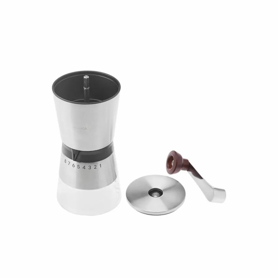 Cafetieres | Karaca Karaca Manual Coffee Grinder, 17Cm, Silver Black Brown