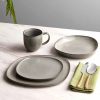 Reactive Glaze Dinner Sets | Karaca Karaca Petra 16-Piece Reactive Glaze Dinner Set For 4 People, Anthracite Multi