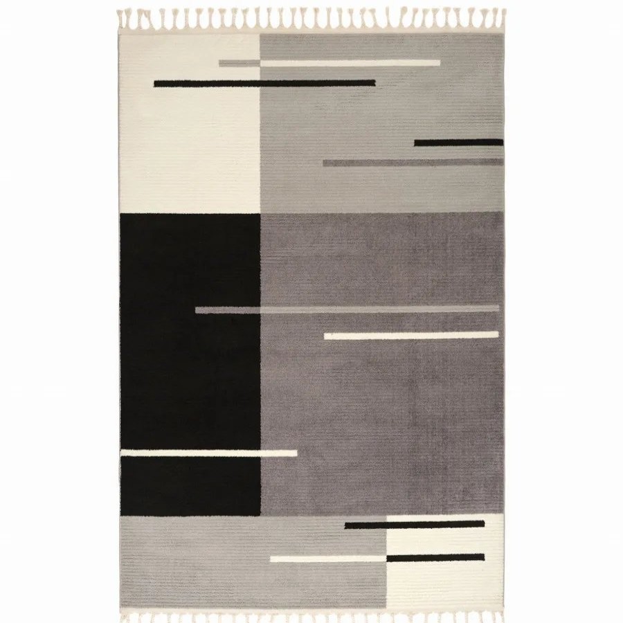 Modern Rugs | Kasmir Rugs Kasmir Rugs 724 Four Seasons Gris Rug, 200Cmx290Cm, Multi