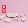 New Bone Breakfast Sets | Karaca Karaca Streamline Blow New Generation Bone Breakfast Serveware Set For 6 People, 26 Piece, White