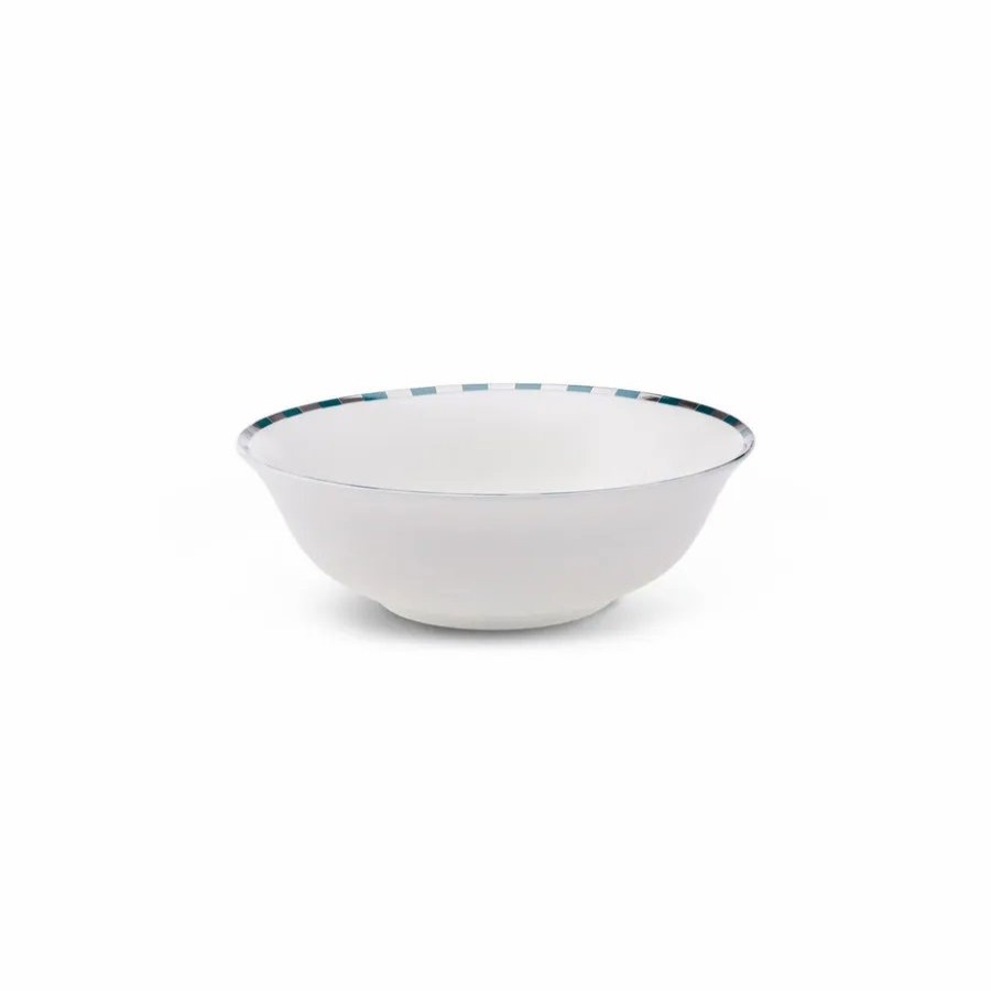 Bowls | Karaca Karaca Aries Porcelain Cerealsoup Bowl, 14Cm, Green Blue Multi