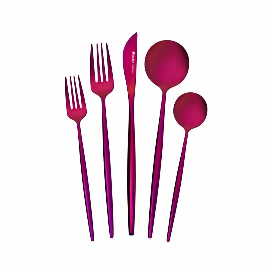 Cutlery Sets | Karaca Karaca Orion 30 Piece Stainless Steel Cutlery Set For 6 People, Purple