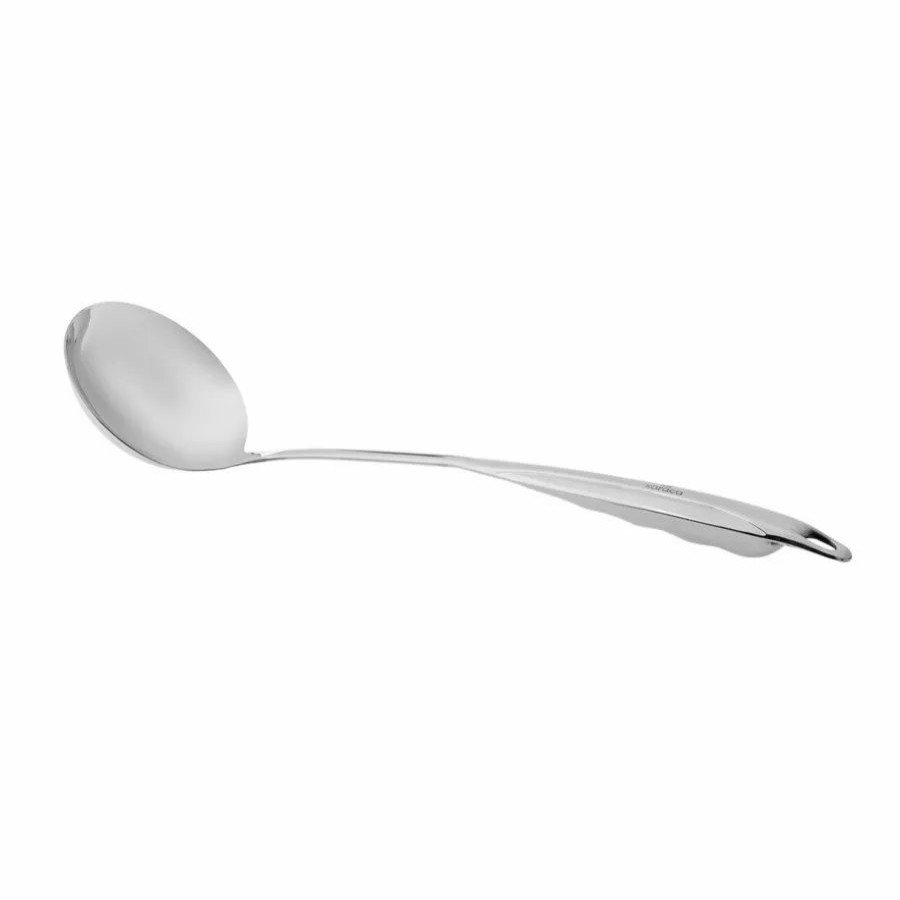 Kitchen Utensils | Karaca Karaca Luxury Stainless Steel Ladle, 34.5Cmx9.5Cm, Silver