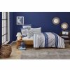 Duvet Cover Sets | Nautica Home Nautica Bornea 100% Turkish Cotton Duvet Cover Set, Double, 200Cmx200Cm, Navy Blue White