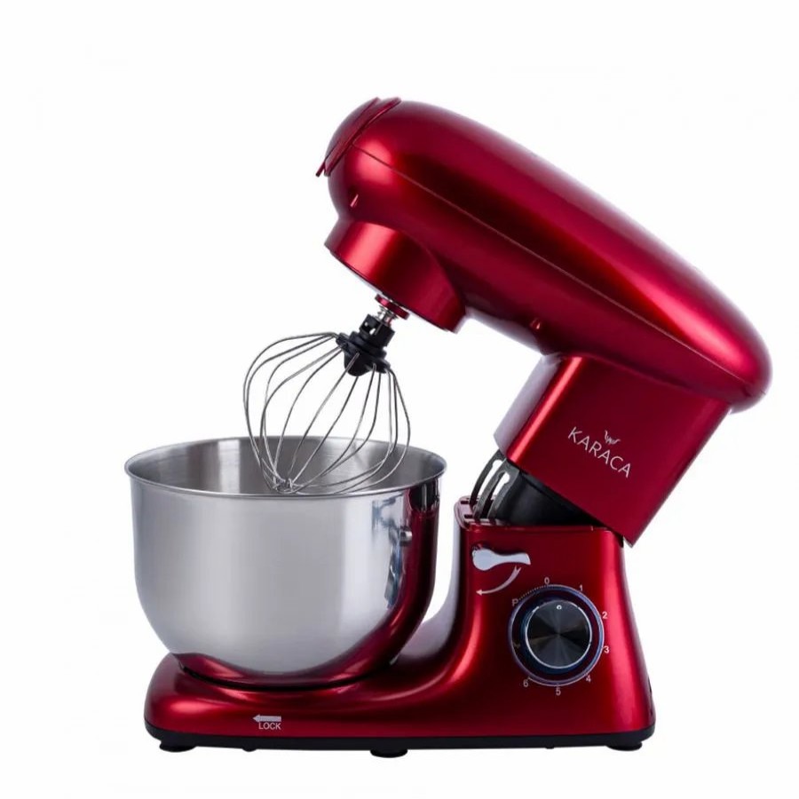 Stand Mixers | Karaca Karaca Multichef Stand Mixer, 1400W, 5.5L, Red