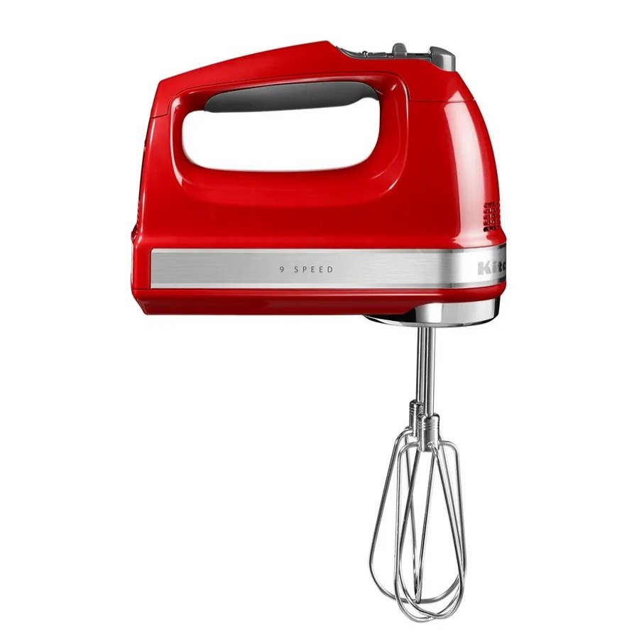 Stand Mixers | Kitchenaid Kitchenaid Hand Mixer, 9 Speed, Empire Red