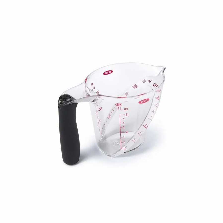 Kitchen Gadgets | Oxo Oxo Angled Measuring Cup, 250Ml, Transparent Black