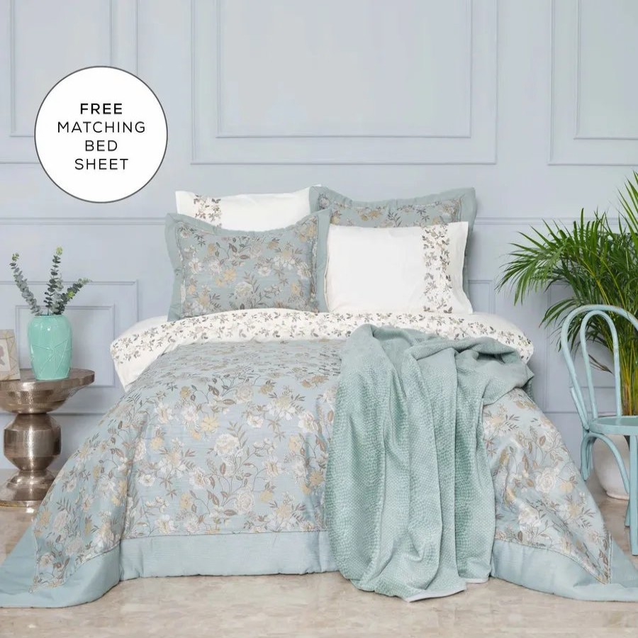 Bedding Sets | Karaca Home Karaca Home Flora Bedding Set With Bed Sheet, 10 Piece, Double, Multi