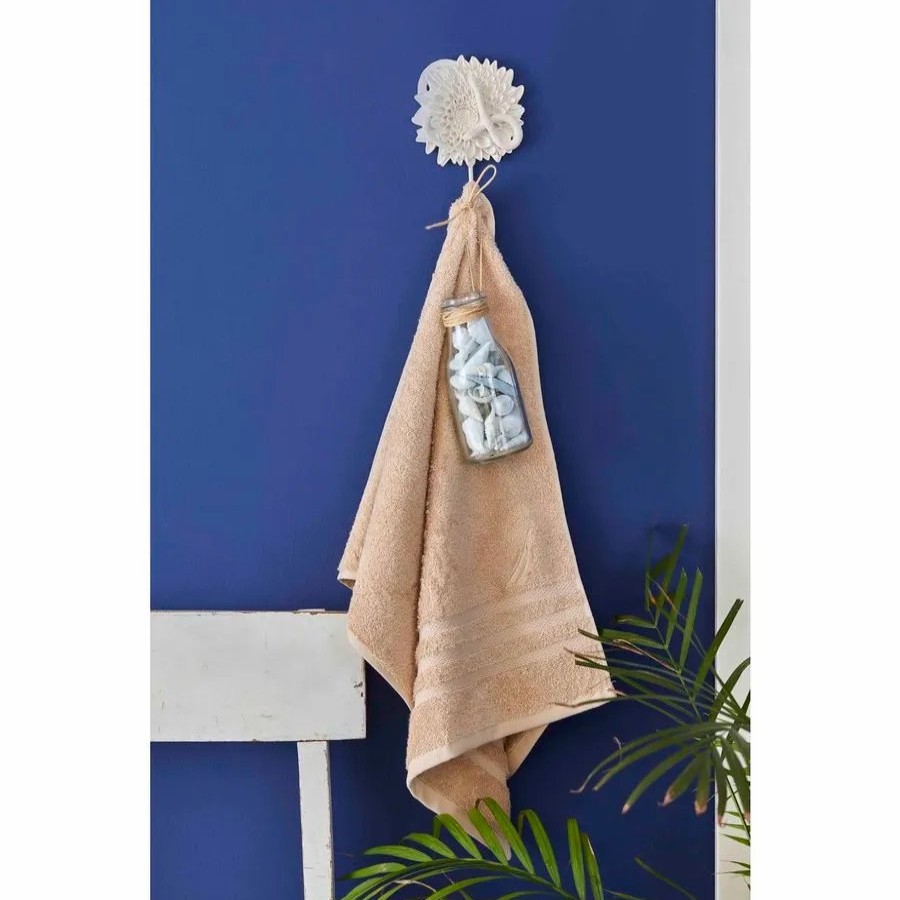 Towels | Nautica Home Nautica Home Crew 100% Turkish Cotton Hand Towel, 50Cmx100Cm, Beige