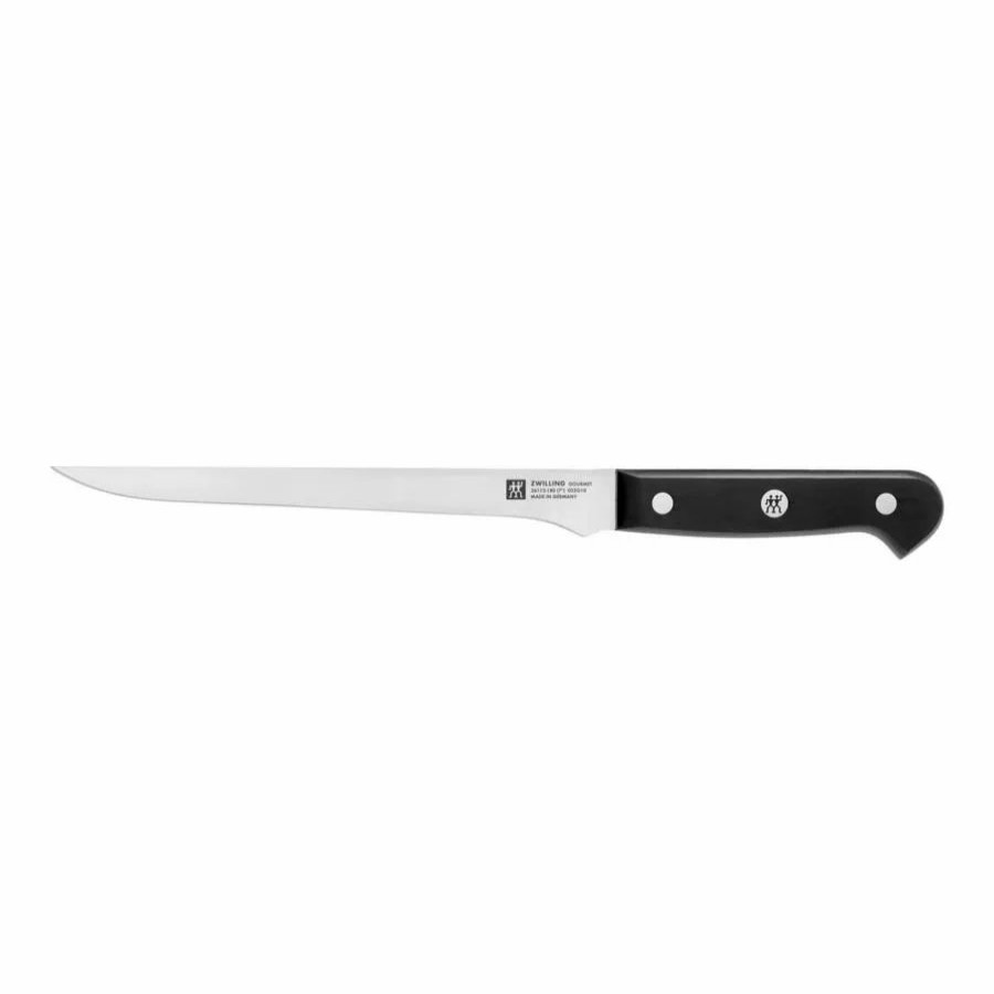 Knives | Zwilling Zwilling Gourmet Fletting Knife, 18Cm, Black Silver