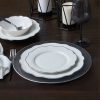 New Generation Bone China Dinner Sets | Karaca Karaca Daisy 24-Piece New Generation Bone China Dinner Set For 6 People, White Platinum