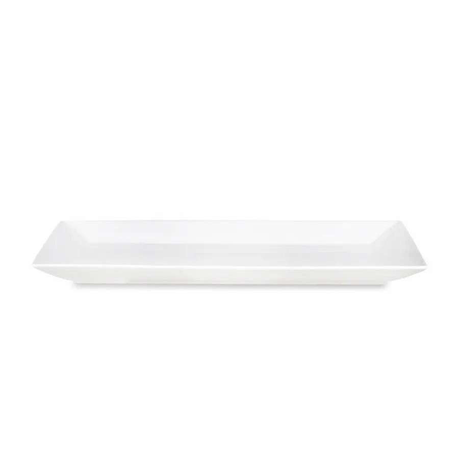 Serving Platters | Karaca Karaca Carmen Trend Porcelain Serving Platter 24Cmx12Cm, White