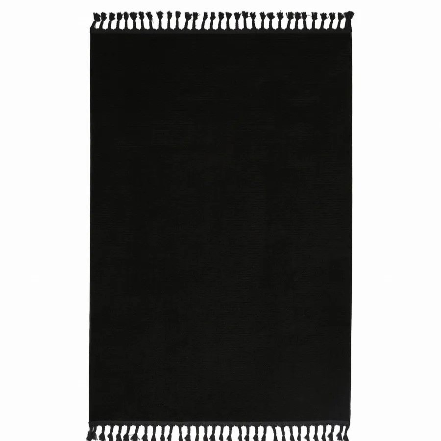 Modern Rugs | Kasmir Rugs Kasmir Rugs 724 Four Seasons Rug, 120Cmx180Cm, Black