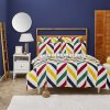 Duvet Cover Sets | Nautica Home Nautica Herring 100% Turkish Cotton Duvet Cover Set, King, 230Cmx220Cm, White Multi