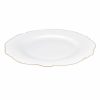 Dinner Plates | Karaca Karaca Romantic Porcelain Dinner Plate, 27Cm, White Gold