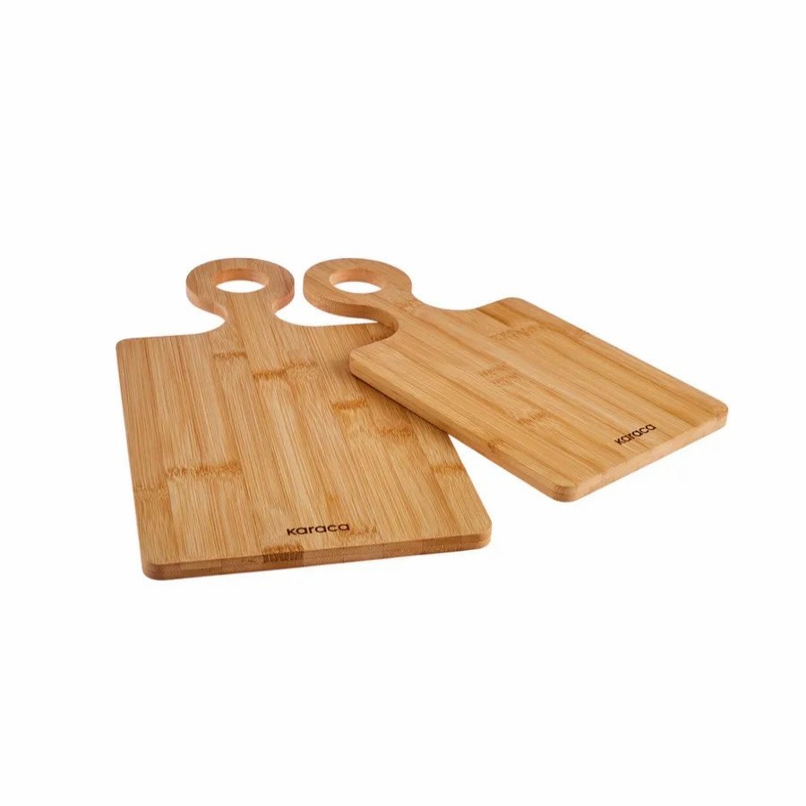 Chopping Boards | Karaca Karaca Dara 2 Piece Bamboo Chopping Board, Wood