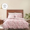 Duvet Cover Sets | Sarah Anderson Carina Madison Purify Duvet Cover Set With Bed Sheet, Double, Pink Multi