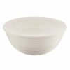 Bowls | Guzzini Guzzini Tierra Salad Bowl With Lid, Xlarge, Light Cream