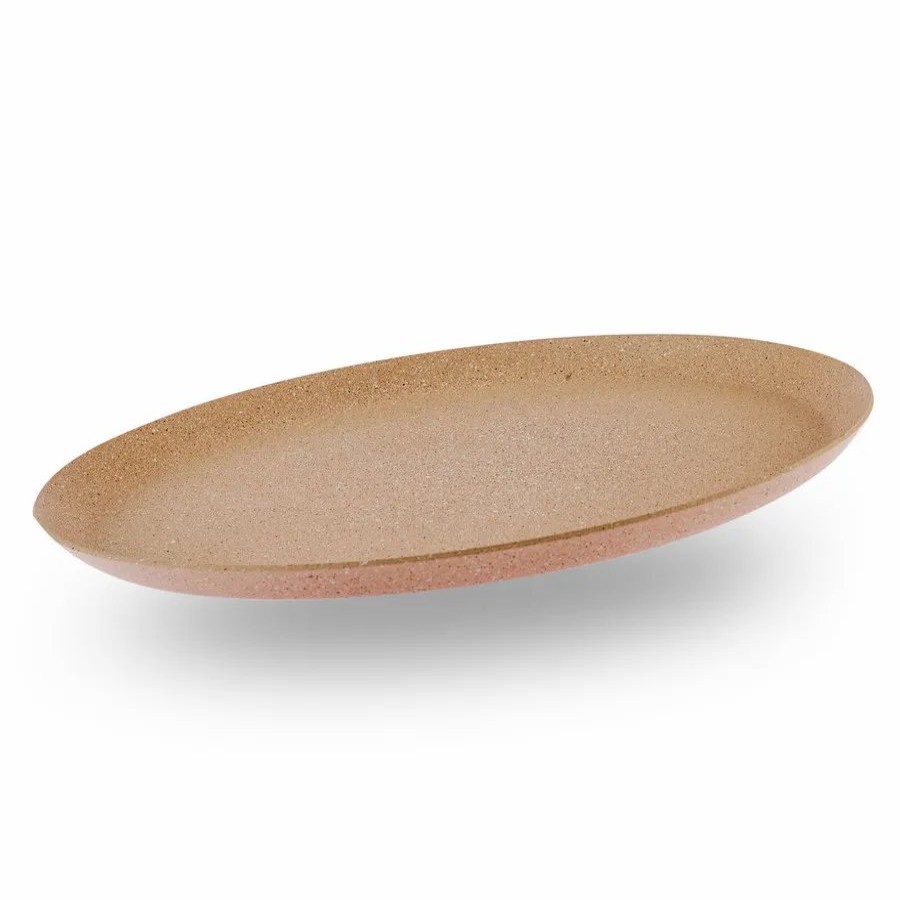 Trays | Karaca Karaca Love Of Kitchen Biogranite Pizza Tray, 32Cm, Brown