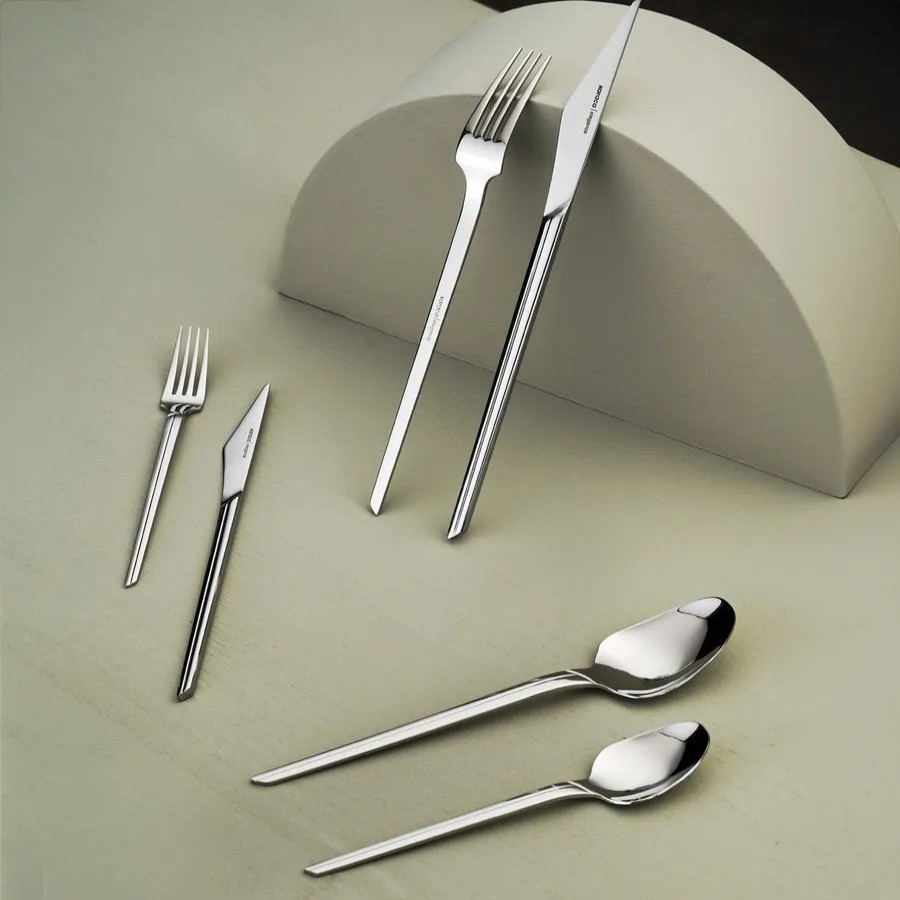 Cutlery Sets | Karaca Karaca Midway 84 Piece Stainless Steel Cutlery Set For 12 People, Silver