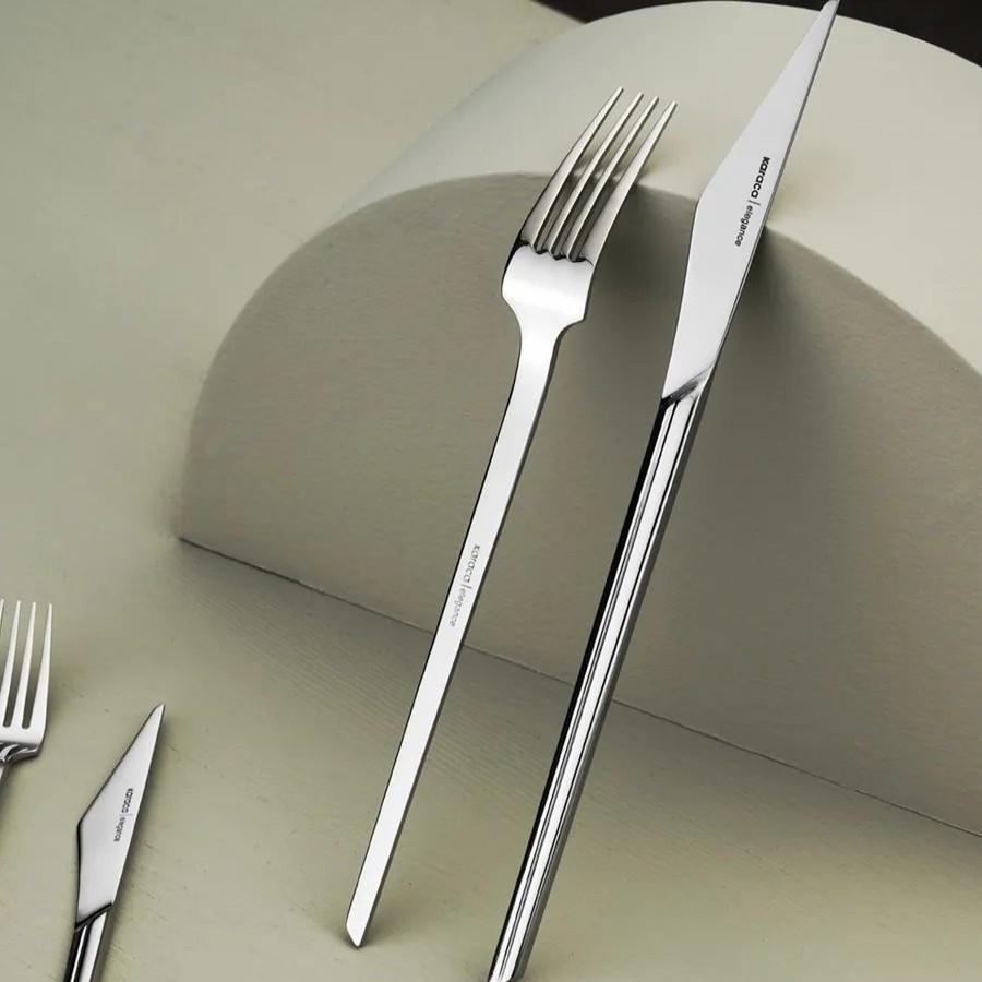 Cutlery Sets | Karaca Karaca Midway 84 Piece Stainless Steel Cutlery Set For 12 People, Silver