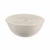 Bowls | Guzzini Guzzini Tierra Salad Bowl With Lid, Xlarge, Cream