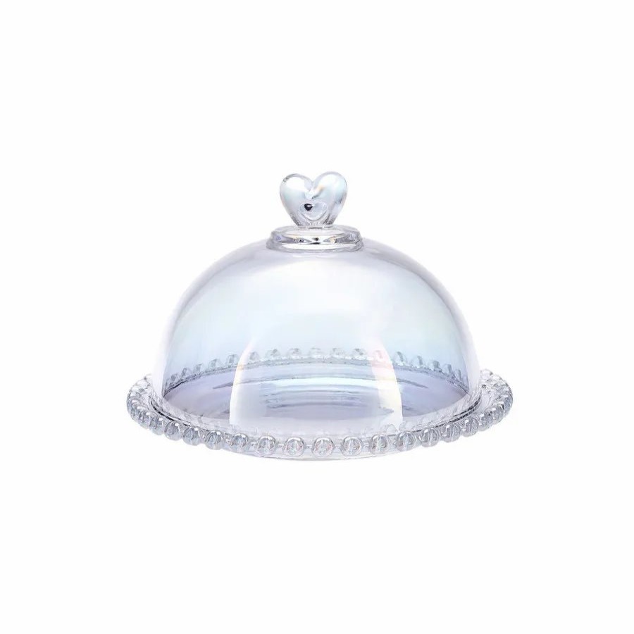 Serveware Sets | Karaca Karaca Rory Glass Cake Dome, 19Cm, Transparent