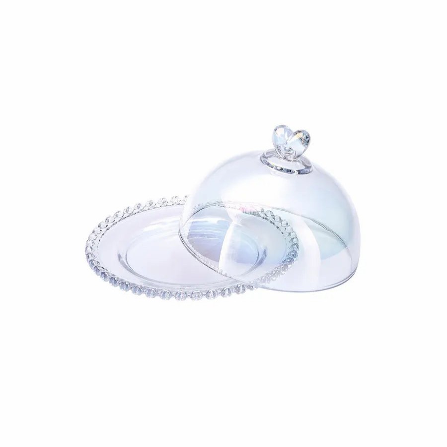 Serveware Sets | Karaca Karaca Rory Glass Cake Dome, 19Cm, Transparent