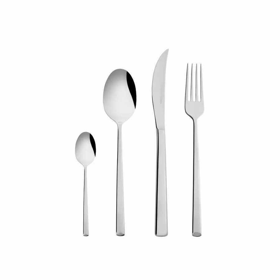 Cutlery Sets | Karaca Karaca Tivoli 16 Piece Stainless Steel Cutlery Set For 4 People, Silver