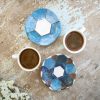 Espresso&Turkish Coffee Cup Sets | Karaca Karaca Refikadan Ceramic Espresso Turkish Coffee Cup Set For 2 People, 4 Piece, 90Ml, White Multi