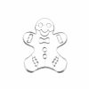 Baking Accessories | Karaca Karaca New Year Christmas Stainless Steel Cookie Man Cookie Cutter, 16Cm, Silver