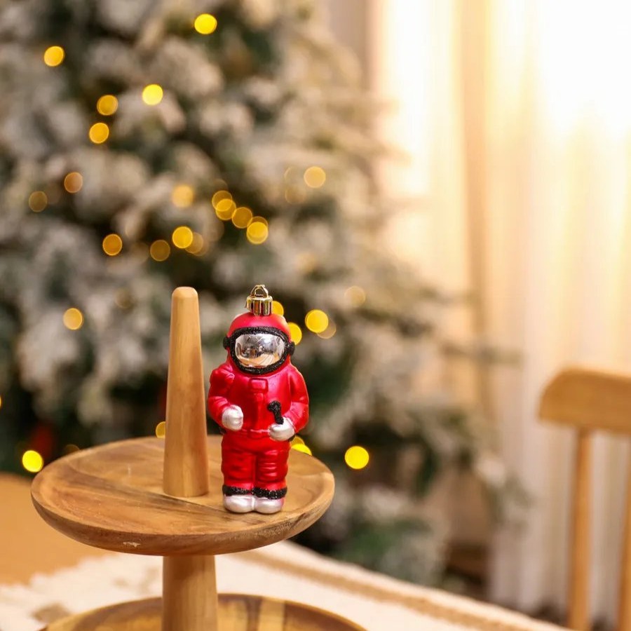 Ornaments | Karaca Home Karaca Home New Year Christmas Astronaut Tree Decoration, 10Cm, Multi