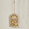 Ornaments | Karaca Karaca Easter Hello Spring Led Light Decorative Wall Hanging, Wood