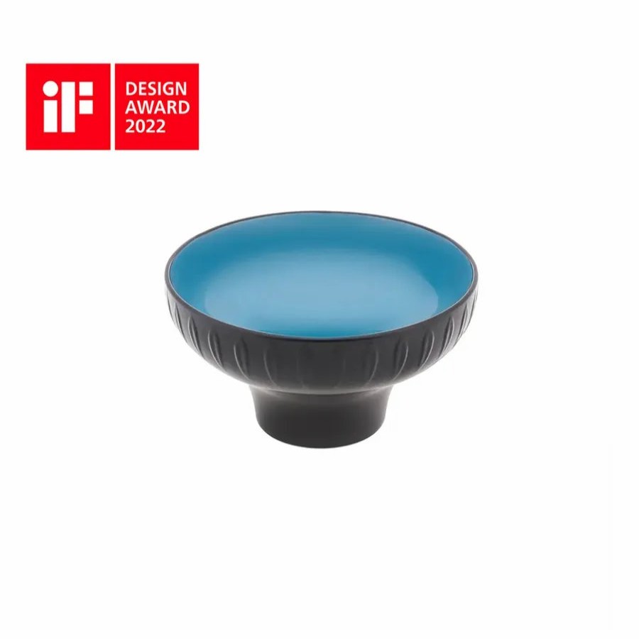 Bowls | Karaca Karaca Fit Collection Stoneware Cerealsoup Bowl, 20Cm, Blue Black